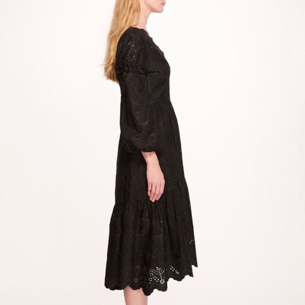 NWT Marchesa Rosa Nolana Midi Dress - Picture 2 of 16